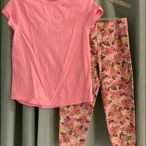 Girls Capri Pant Set